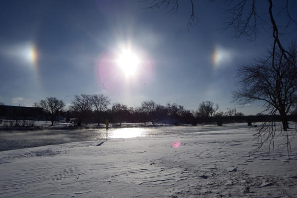 Sun dogs